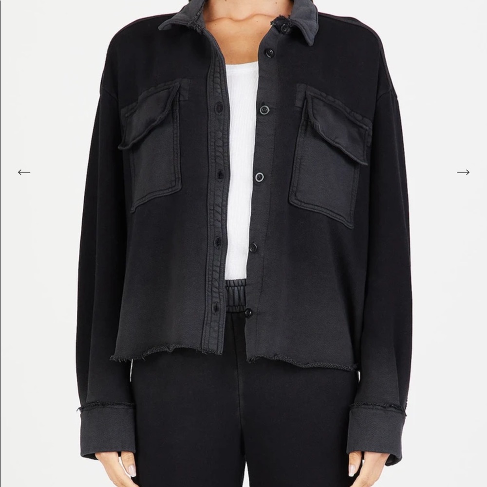 Cotton Citizen Brooklyn Buttondown Vintage Black S